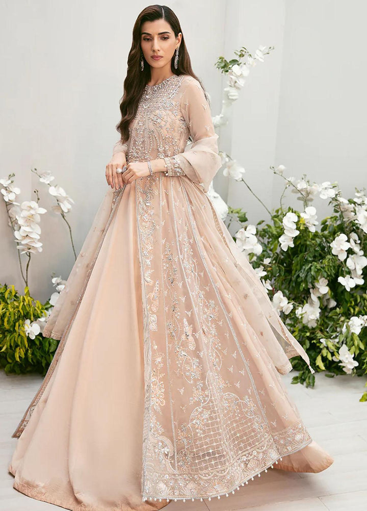 La more By Sardinia Embroidered Organza Suits Unstitched 3 Piece SRD23LM SR-106 Tulip Tales - Wedding Collection