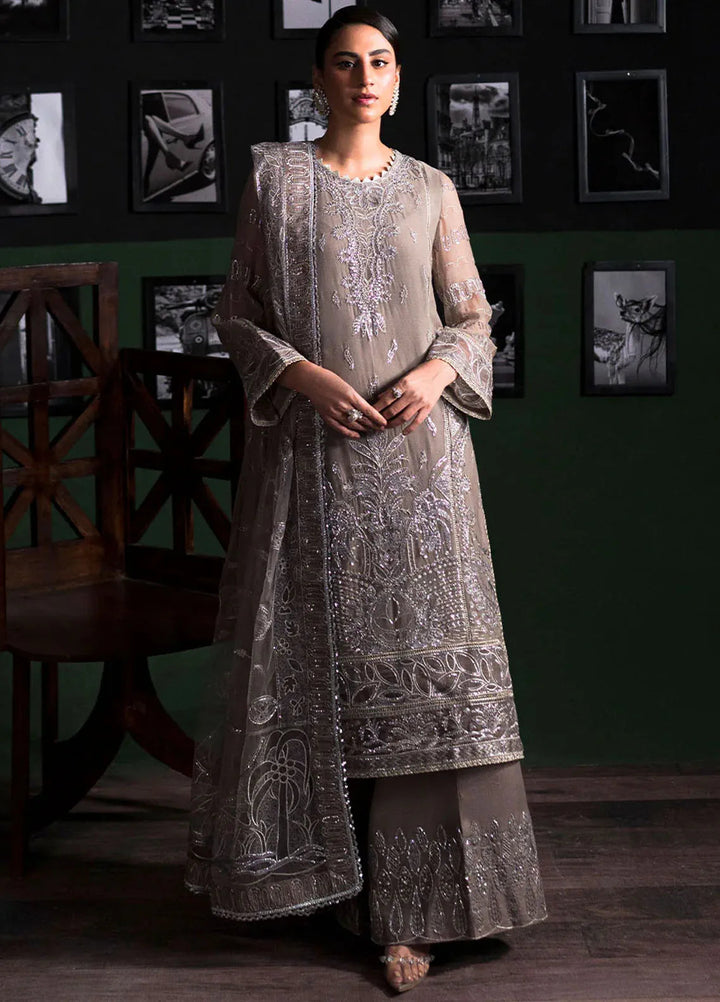 La Regina by Seraph Embroidered Chiffon Suits Unstitched 3 Piece SPH24LR Fauna - Festive Collection