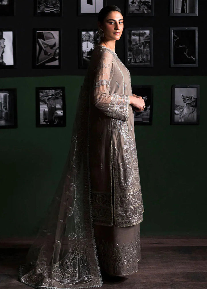 La Regina by Seraph Embroidered Chiffon Suits Unstitched 3 Piece SPH24LR Fauna - Festive Collection