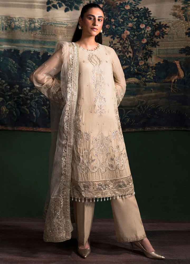 La Regina by Seraph Embroidered Chiffon Suits Unstitched 3 Piece SPH24LR Vanya - Festive Collection