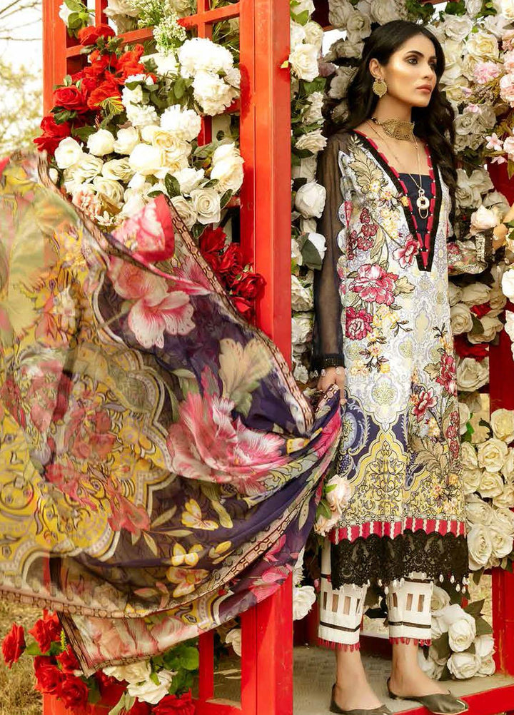 La Rose By Adan's Libas Embroidered Lawn Suits Unstitched 3 Piece AL21LR 04 Alyssa - Summer Collection