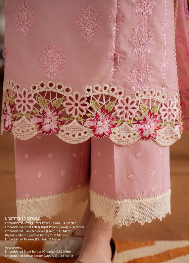 Laanem by Saira Rizwan Embroidered Lawn Suits Unstitched 3 Piece Leyla-B - Summer Collection