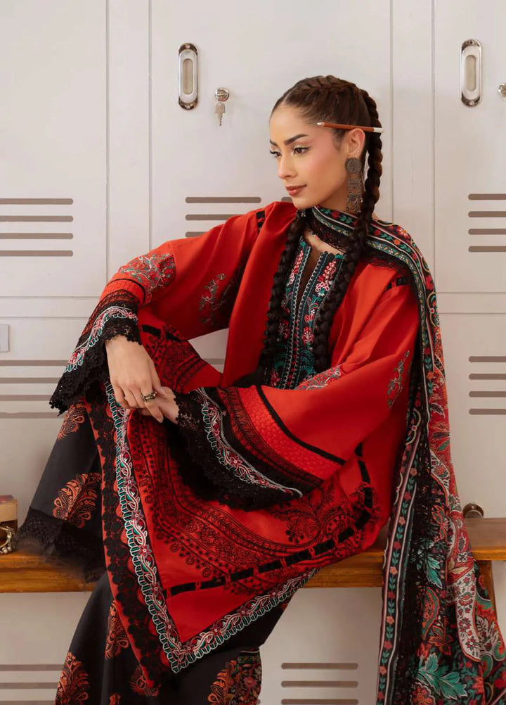 Laanem by Saira Rizwan Embroidered Lawn Suits Unstitched 3 Piece Nazli-B - Summer Collection