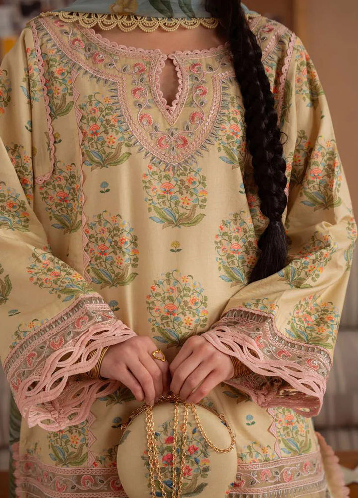 Laanem by Saira Rizwan Embroidered Lawn Suits Unstitched 3 Piece Nerida-A - Summer Collection