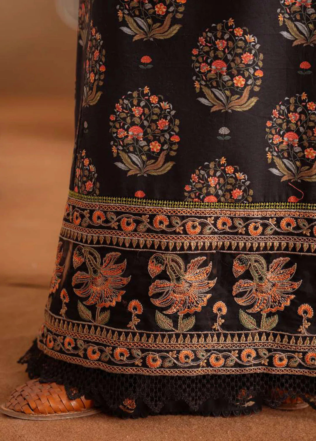 Laanem by Saira Rizwan Embroidered Lawn Suits Unstitched 3 Piece Nerida-B - Summer Collection