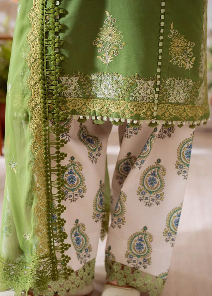 Laanem by Saira Rizwan Embroidered Lawn Suits Unstitched 3 Piece Zafira-A - Summer Collection