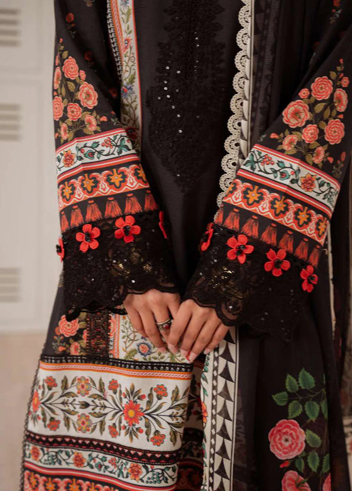 Laanem by Saira Rizwan Embroidered Lawn Suits Unstitched 3 Piece Zumira-A - Summer Collection