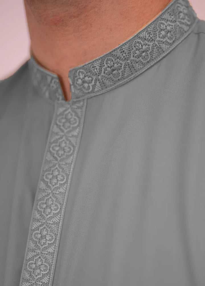 Label M Blended Plain Men 2 Piece Suit - TS11