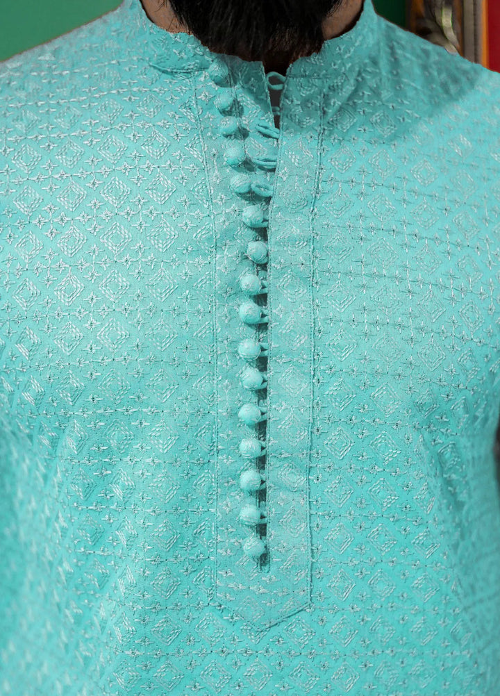 Label M Cotton Embroidered Men Kurta - CK6