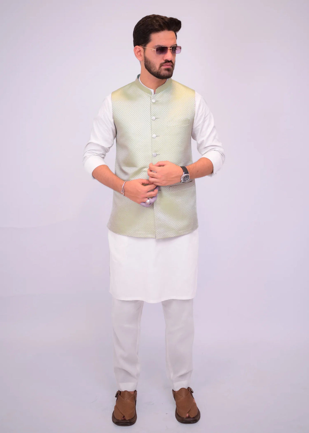 Label M Fancy Men Waistcoat - WC10