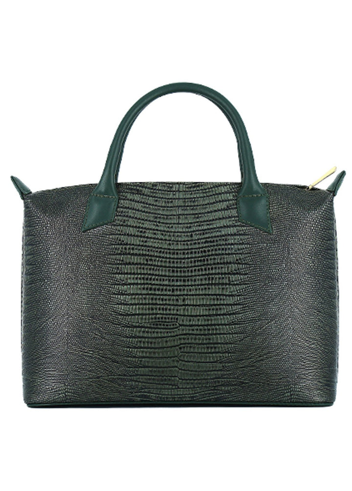 Lafanzo Leather Hand Bag zk03 Forest Green