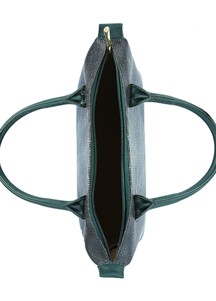 Lafanzo Leather Hand Bag zk03 Forest Green