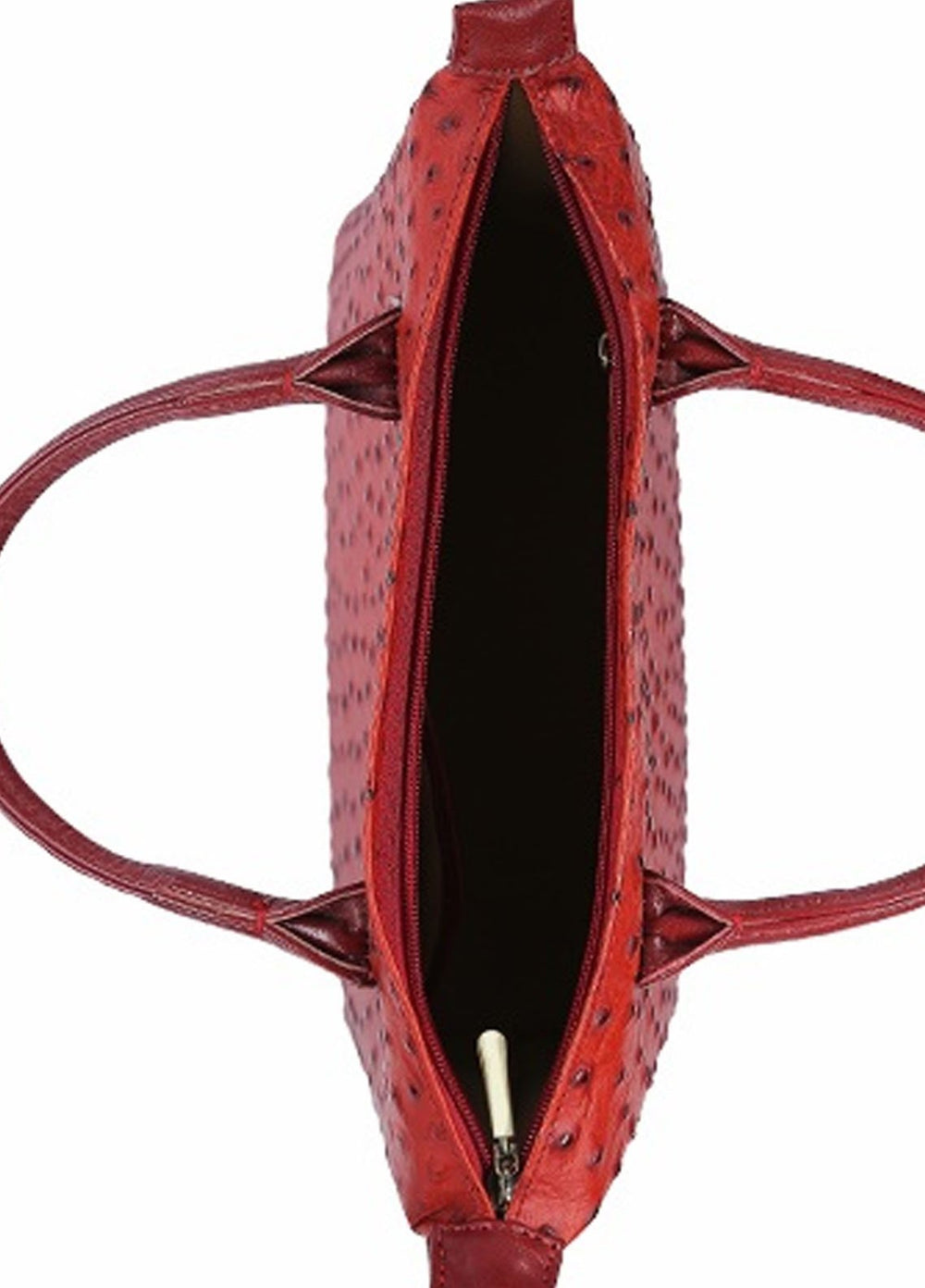 Lafanzo Leather Hand Bag zk04 Crimson Red