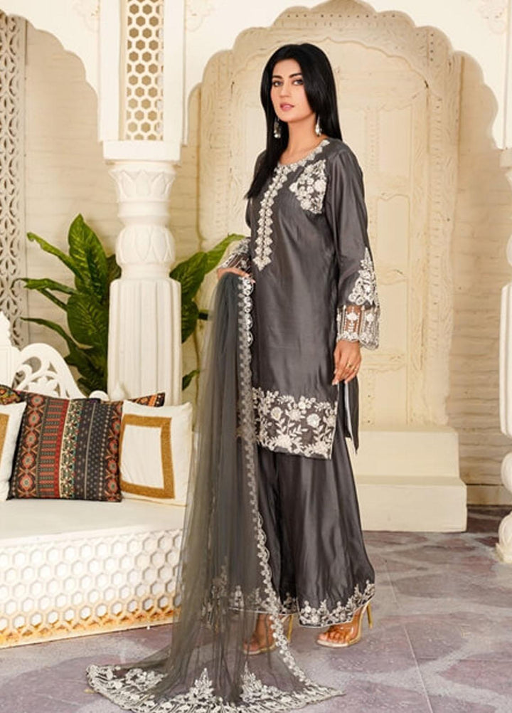 Ayat Pret Embroidered Cotton Silk 3 Piece Suit Neeras