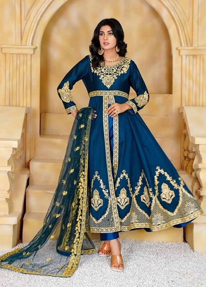 Ayat Pret Embroidered Cotton Silk 3 Piece Suit Zahra