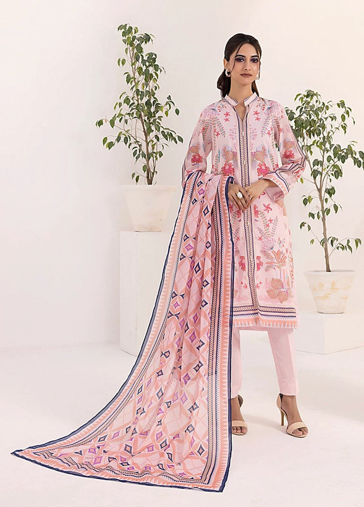Laira by Salitex Printed Lawn Suits Unstitched 3 Piece SSW63UP141UT - Summer Collection