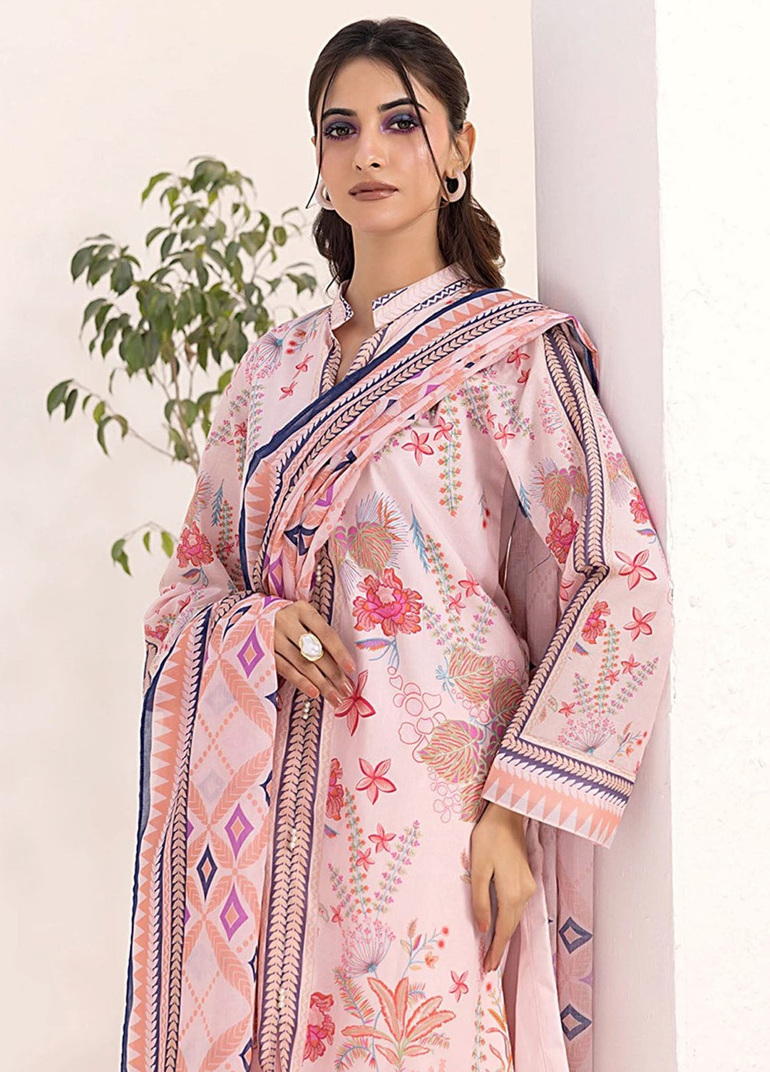 Laira by Salitex Printed Lawn Suits Unstitched 3 Piece SSW63UP141UT - Summer Collection