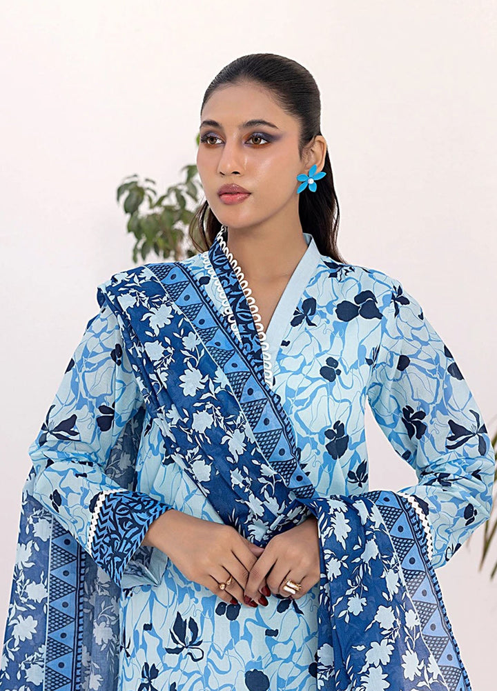 Laira by Salitex Printed Lawn Suits Unstitched 3 Piece SSW6U3P243UT - Summer Collection