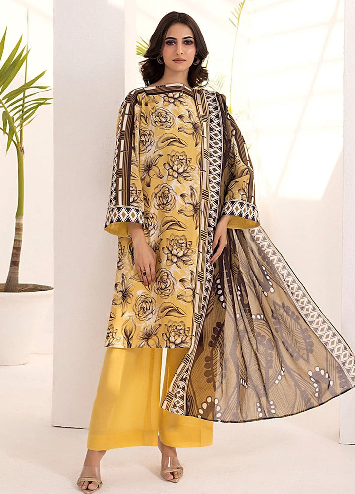 Laira by Salitex Printed Lawn Suits Unstitched 3 Piece SSW6U3P247UT - Summer Collection