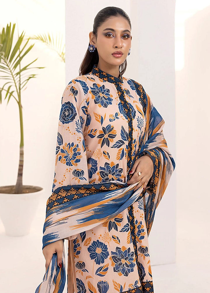 Laira by Salitex Printed Lawn Suits Unstitched 3 Piece SSW6U3P249UT - Summer Collection