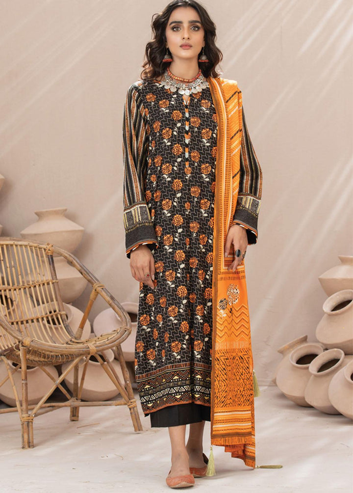 Lakhany Printed Cashmere Wool Suits Unstitched 3 Piece LSM21CG CGC-4011 - Winter Collection