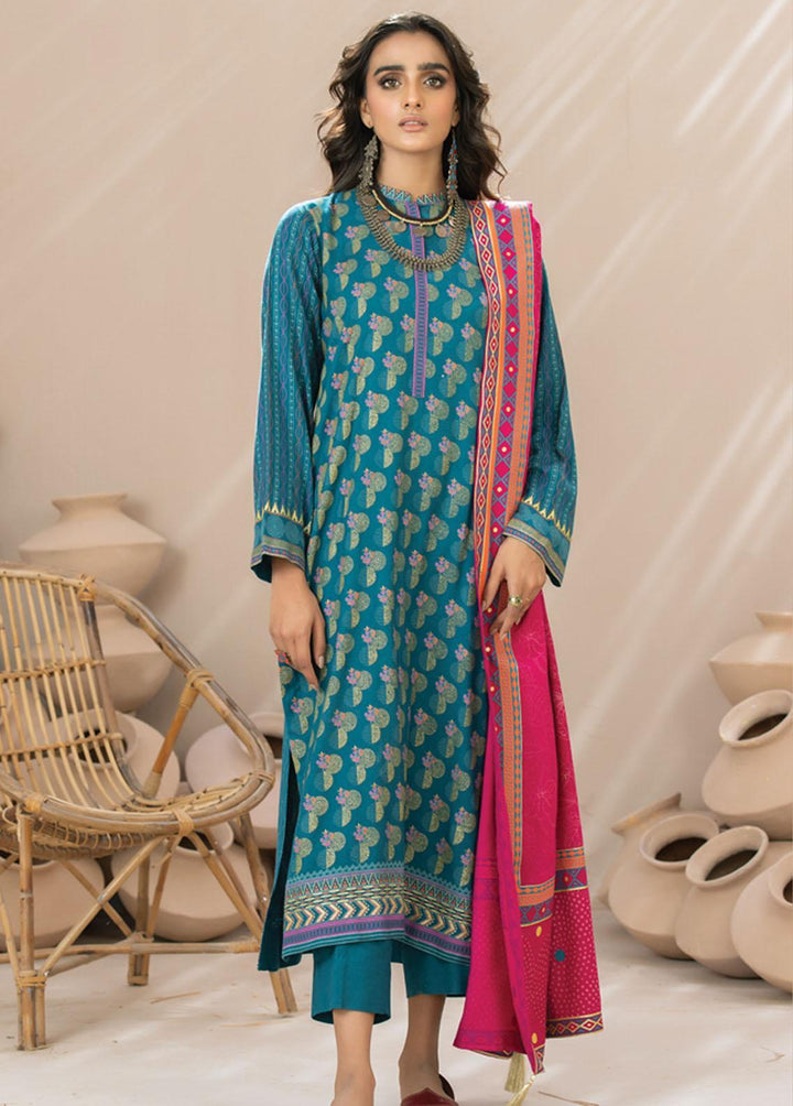 Lakhany Printed Cashmere Wool Suits Unstitched 3 Piece LSM21CG CGC-4013 - Winter Collection