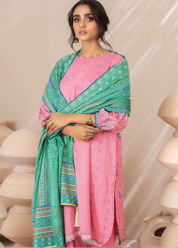 Lakhany Printed Cashmere Wool Suits Unstitched 3 Piece LSM21CG CGC-4015 - Winter Collection