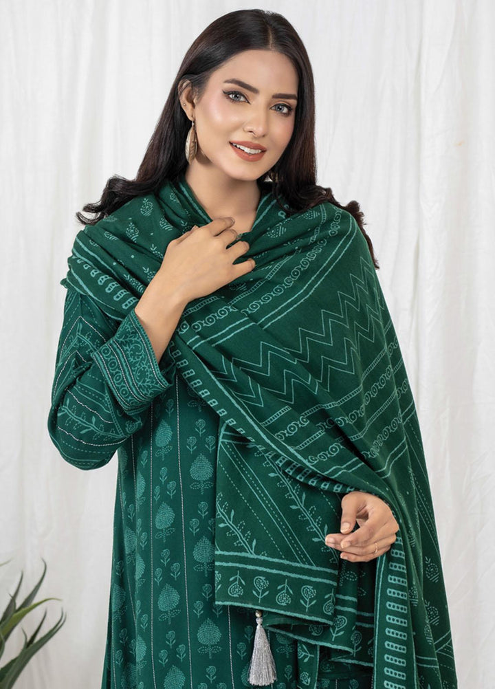 Lakhany Printed Cashmi Vool Suits Unstitched 3 Piece LSM21CV-2 CVC-1029-A - Winter Collection