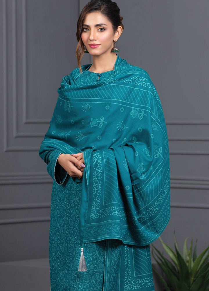 Lakhany Printed Cashmere Wool Suits Unstitched 3 Piece LSM21-CV3 CVC-1032-D - Winter Collection