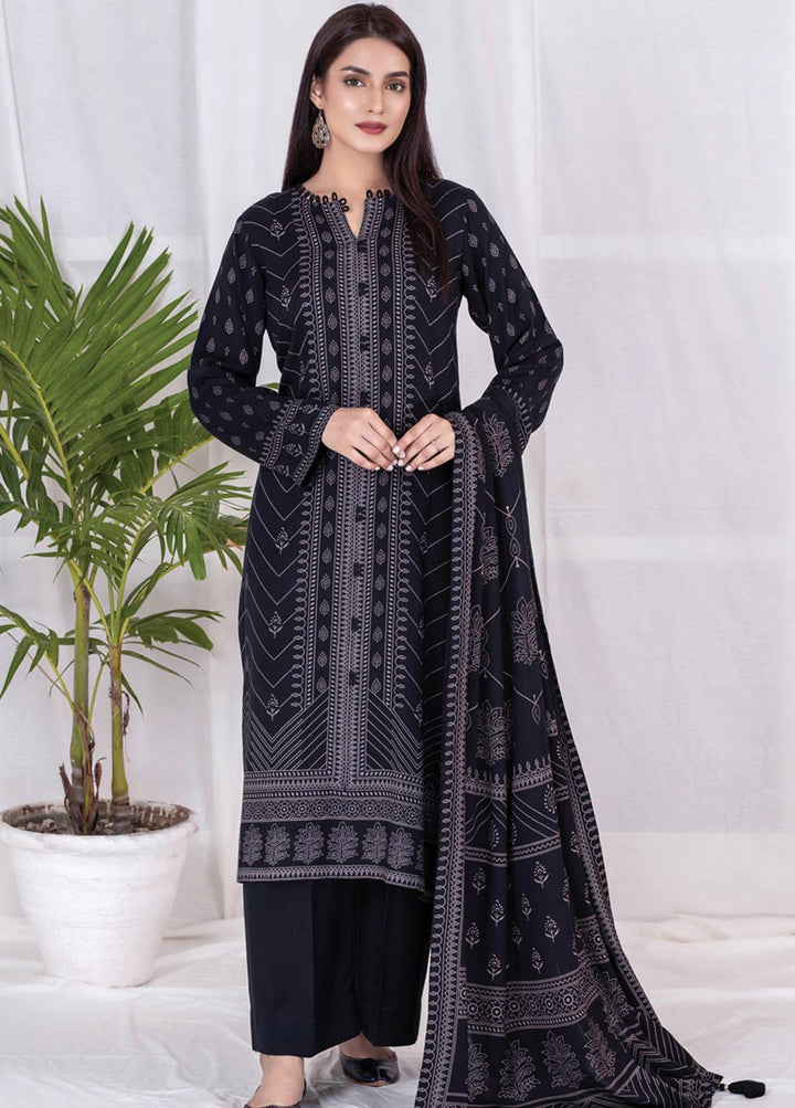 Lakhany Printed Cashmere Wool Suits Unstitched 3 Piece LSM21-CV3 CVC-1035-C - Winter Collection