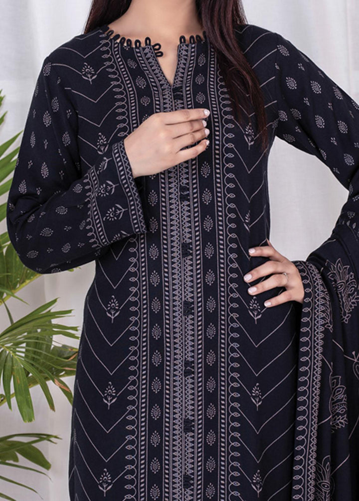 Lakhany Printed Cashmere Wool Suits Unstitched 3 Piece LSM21-CV3 CVC-1035-C - Winter Collection