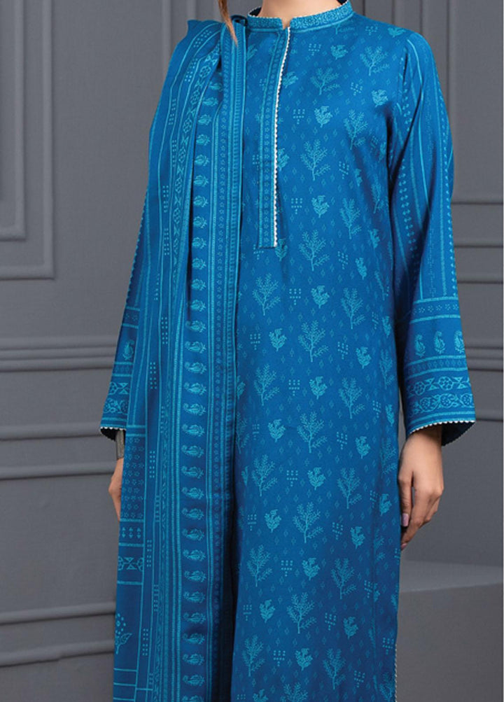 Lakhany Printed Cashmere Wool Suits Unstitched 3 Piece LSM21-CV3 CVC-1037-A - Winter Collection