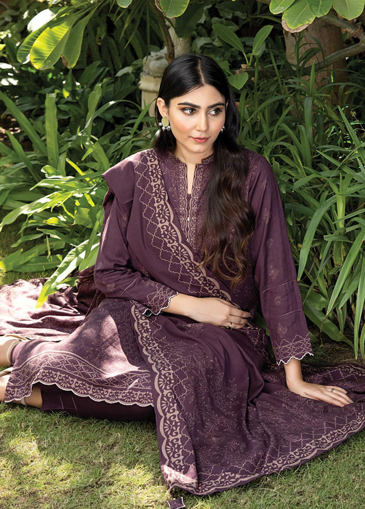 Lakhany Printed Woven Suits Unstitched 3 Piece LSM22-CV2 CVC-1012-B - Winter Collection