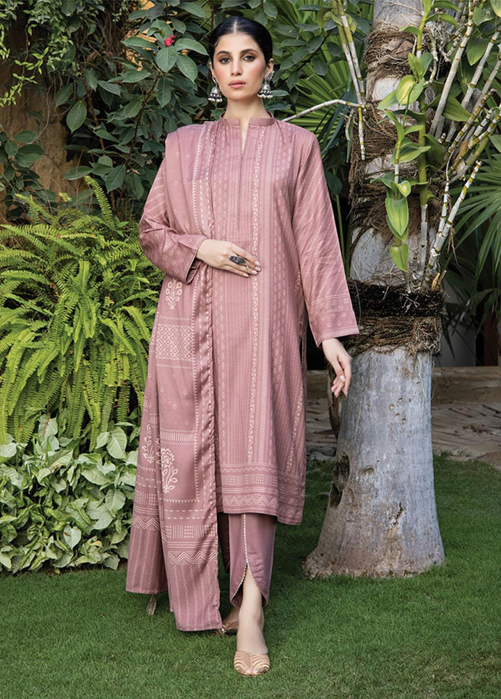 Lakhany Printed Woven Suits Unstitched 3 Piece LSM22-CV2 CVC-1016-C - Winter Collection