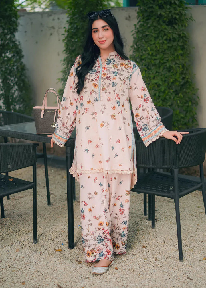 Lakhany Casual Pret Printed Cambric 2 Piece Suit LSM-3782