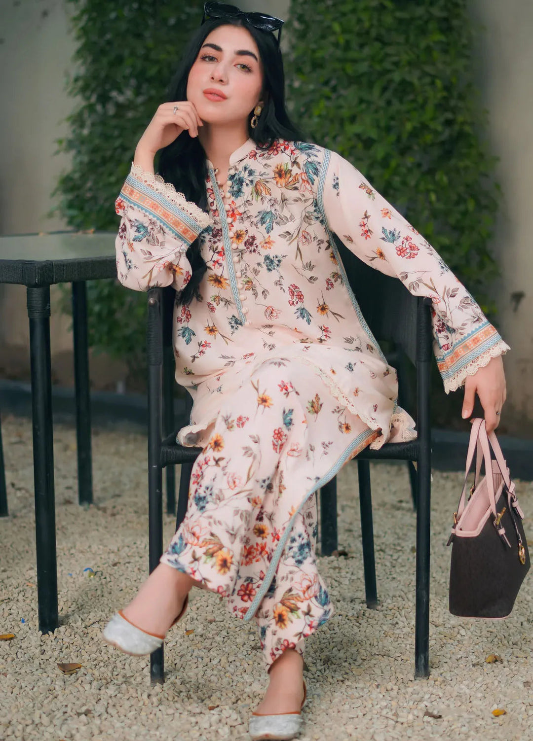 Lakhany Casual Pret Printed Cambric 2 Piece Suit LSM-3782