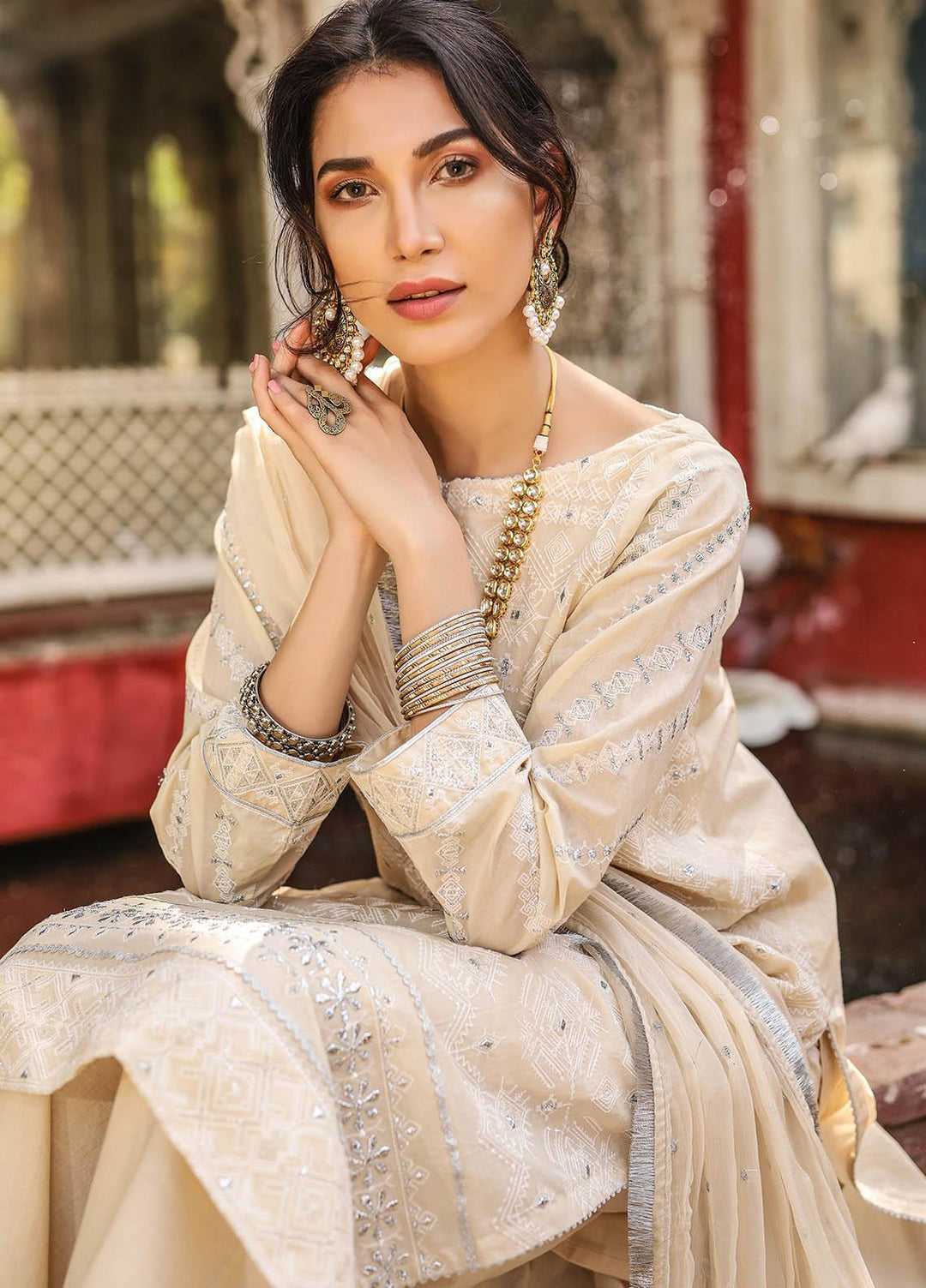 Lakhany Embroidered Chikankari Suits Unstitched 3 Piece LSM21CK 9014 - Summer Collection