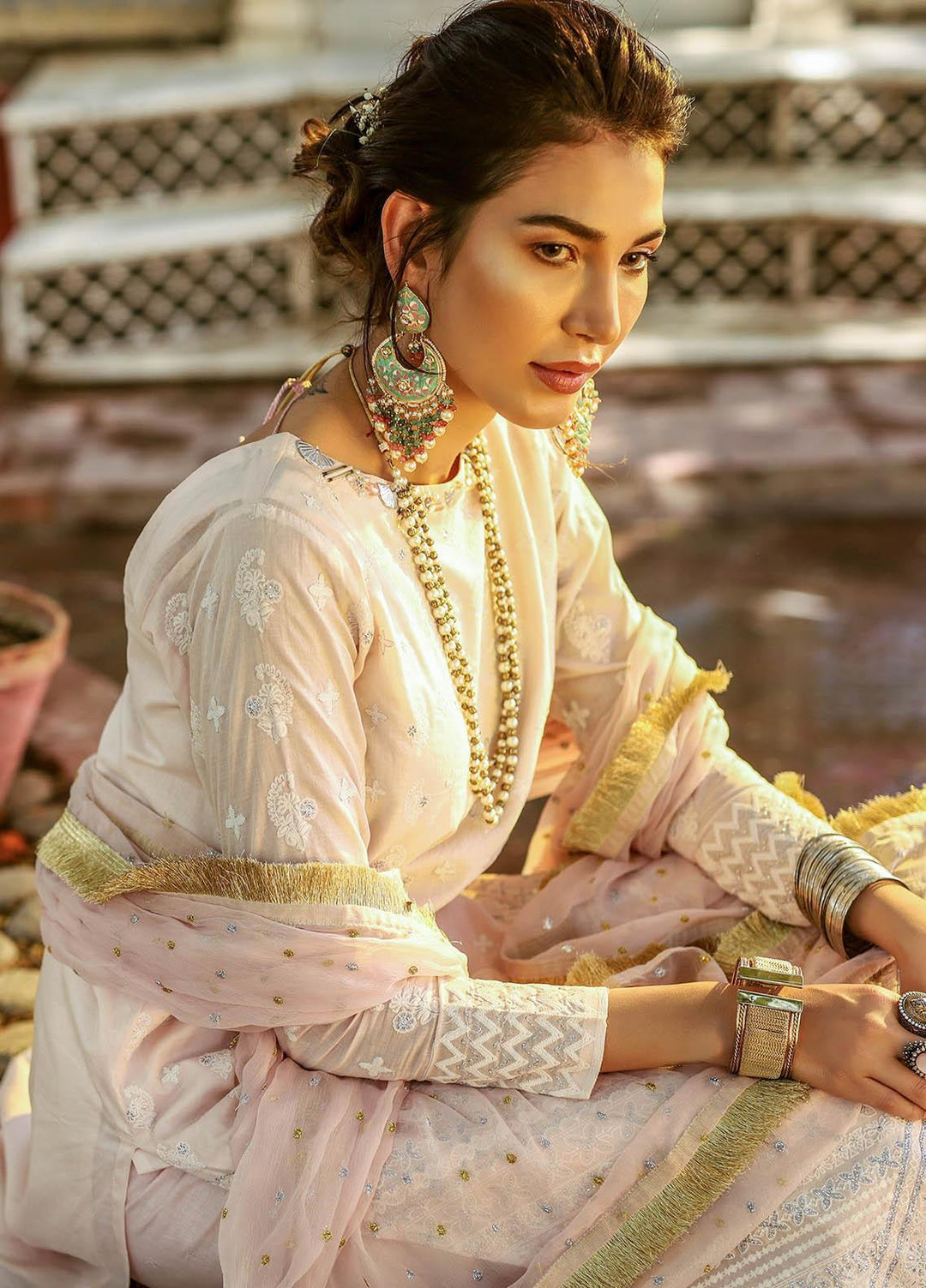 Lakhany Embroidered Chikankari Suits Unstitched 3 Piece LSM21CK 9015 - Summer Collection