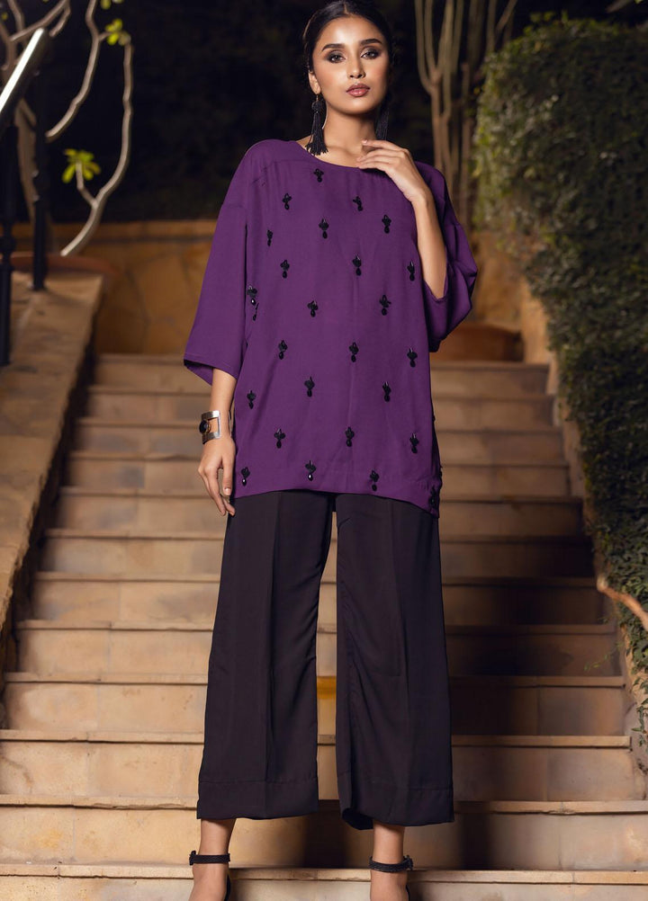 Lakhany Pret  Georgette Top LSM-2609