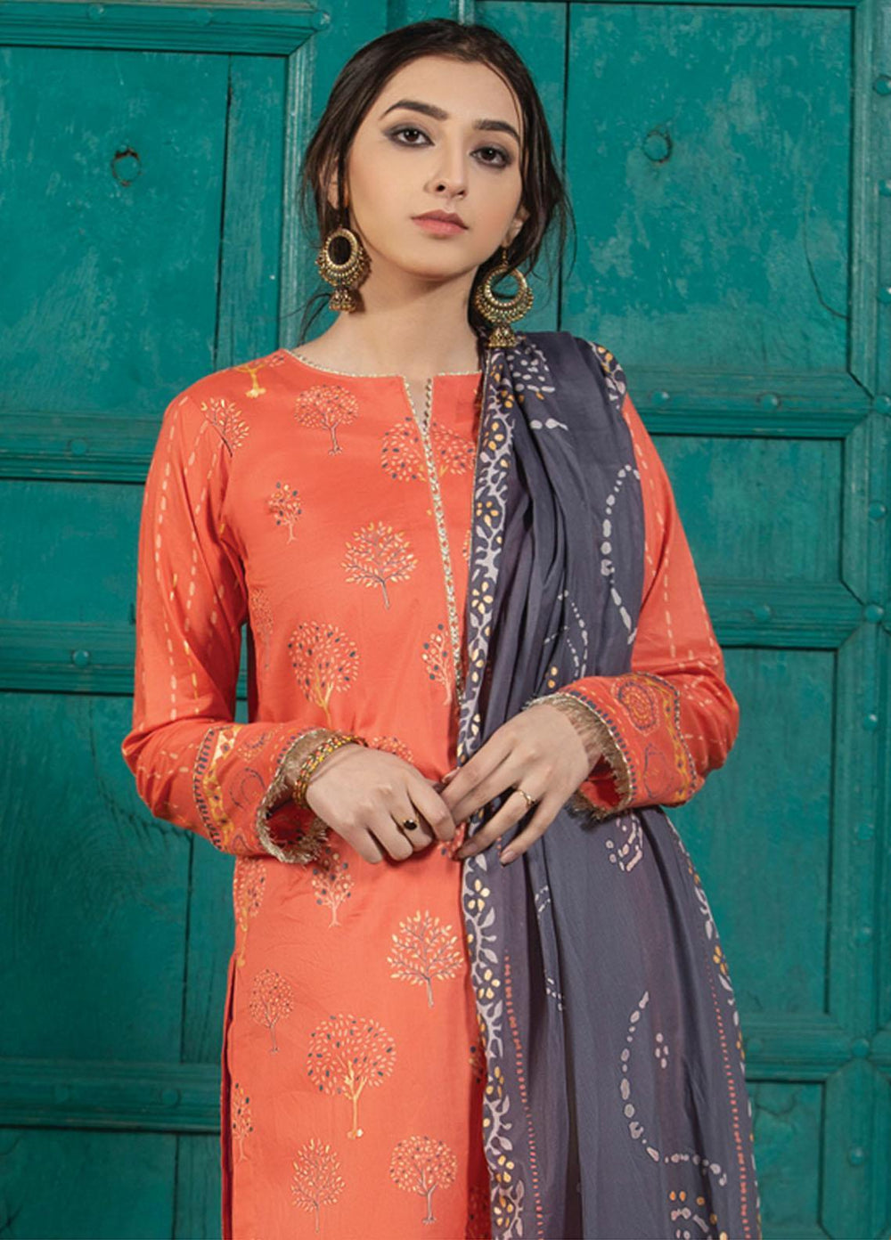 Dareechay By Lakhany Printed Lawn Suits Unstitched 3 Piece LSM21D 3004 - Summer Collection