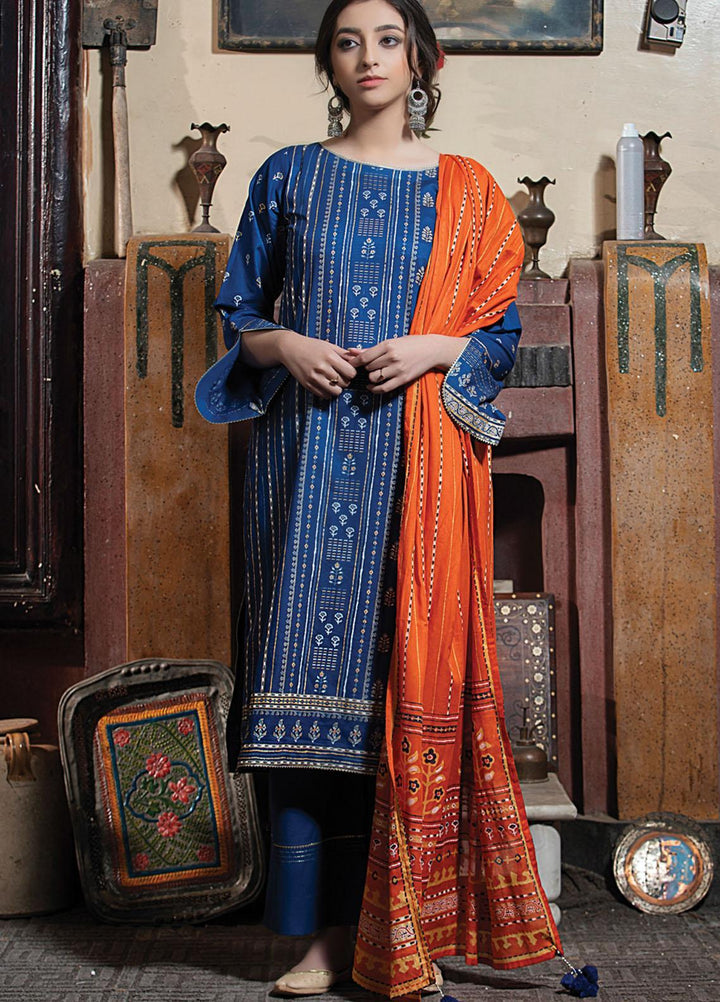 Dareechay By Lakhany Printed Lawn Suits Unstitched 3 Piece LSM21D 3008 - Summer Collection