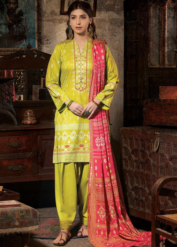 Dareechay By Lakhany Printed Lawn Suits Unstitched 3 Piece LSM21D 3010 - Summer Collection