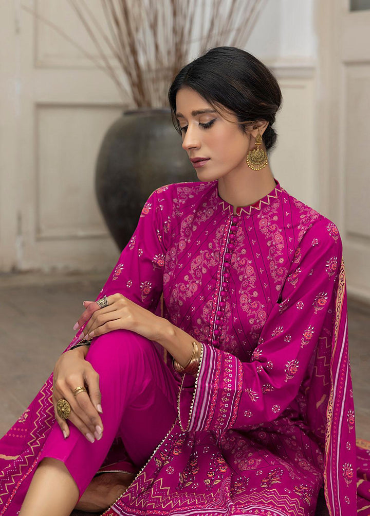 Lakhany Printed Lawn Suits Unstitched 3 Piece LSM23D DPC-EA-0422 - Summer Collection