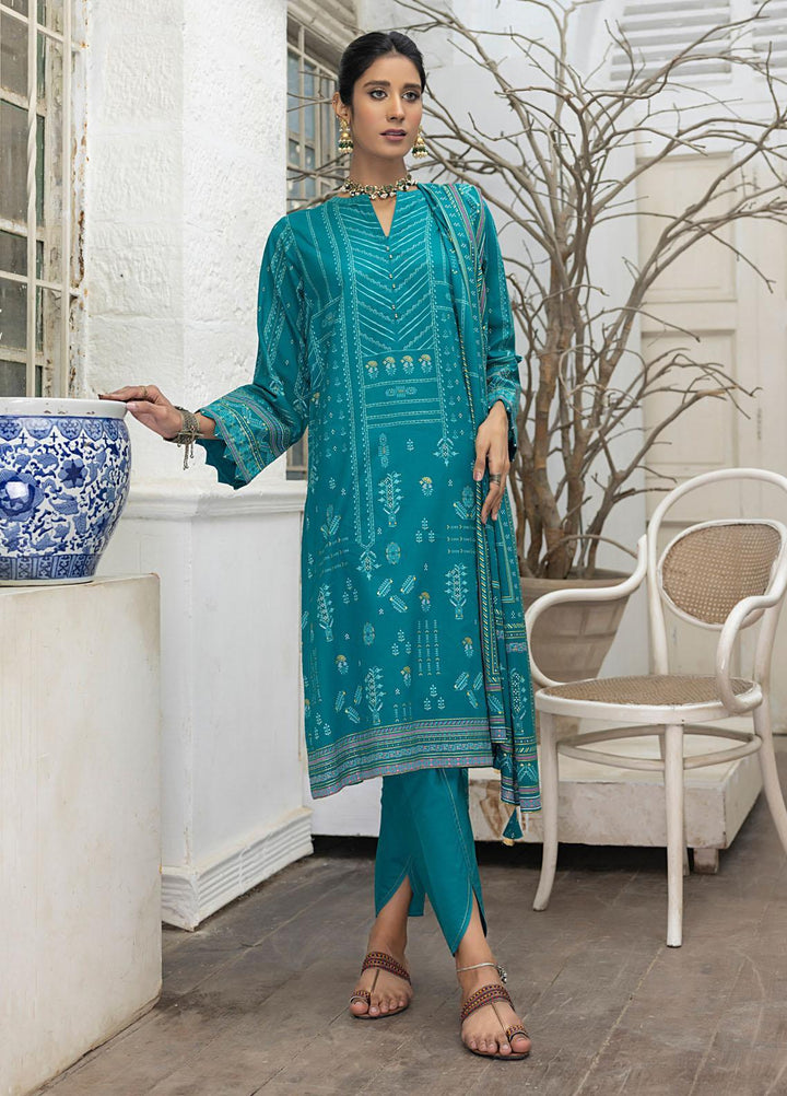 Lakhany Printed Lawn Suits Unstitched 3 Piece LSM23D DPC-EA-0423 - Summer Collection