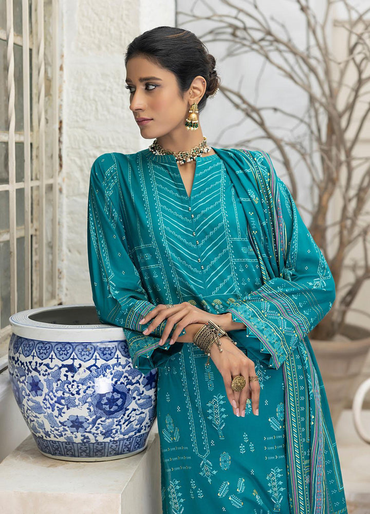 Lakhany Printed Lawn Suits Unstitched 3 Piece LSM23D DPC-EA-0423 - Summer Collection