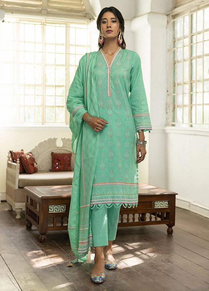 Lakhany Printed Lawn Suits Unstitched 3 Piece LSM23D DPC-SR-0089 - Summer Collection