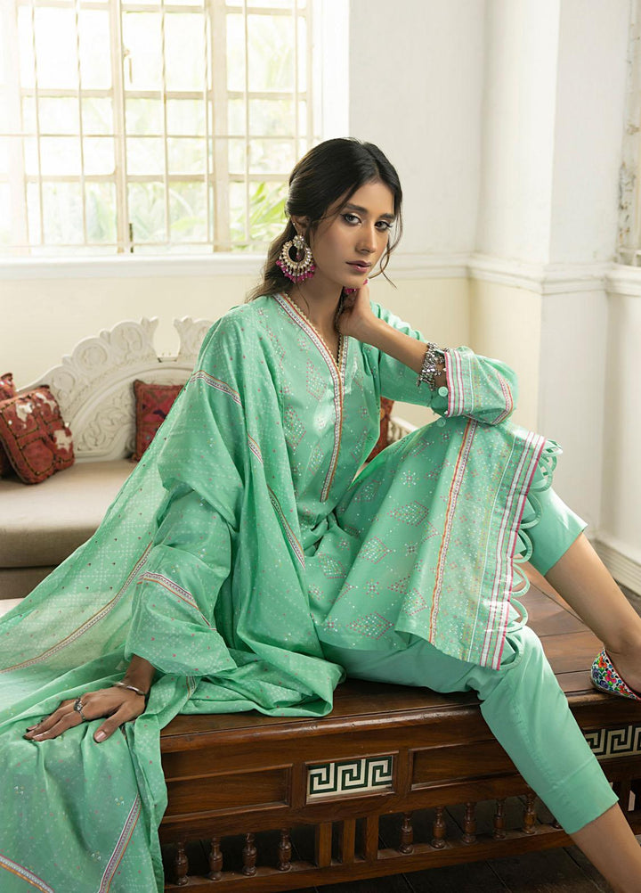 Lakhany Printed Lawn Suits Unstitched 3 Piece LSM23D DPC-SR-0089 - Summer Collection