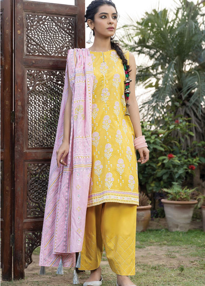 Dareechay By Lakhany Printed Lawn Suits Unstitched 3 Piece LSM22D DPC-3003 - Summer Collection