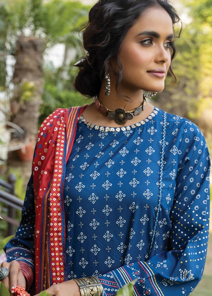 Dareechay By Lakhany Printed Lawn Suits Unstitched 3 Piece LSM22D DPC-3004 - Summer Collection