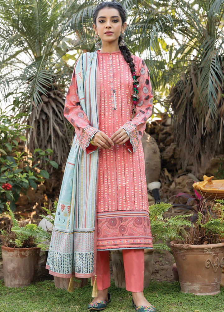 Dareechay By Lakhany Printed Lawn Suits Unstitched 3 Piece LSM22D DPC-3009 - Summer Collection